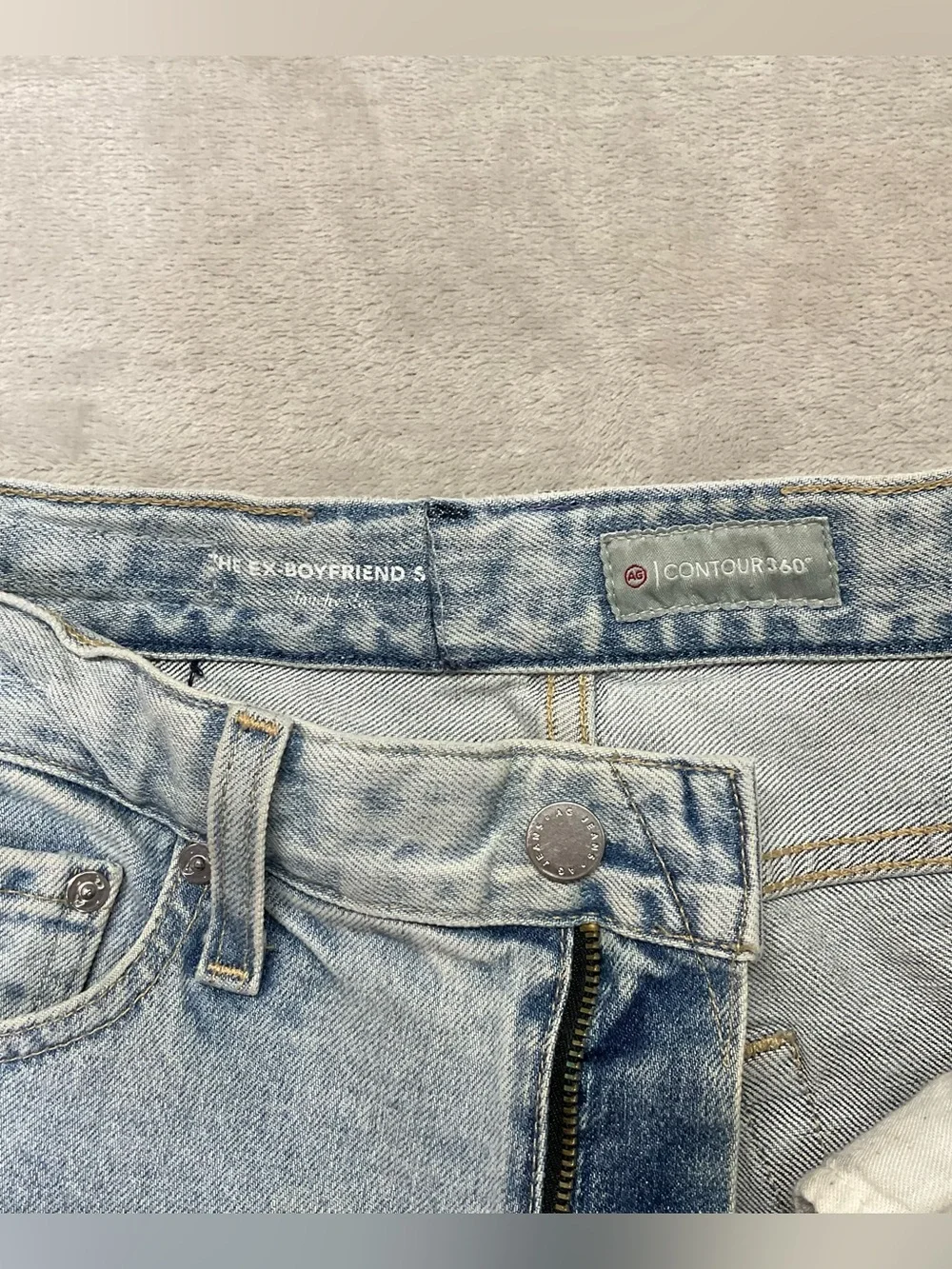 AG Ex-Boyfriend Contour 360 Slouchy Slim Jeans Womens 27